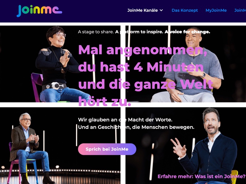 JoinMe Talk – Claudia Gersdorf