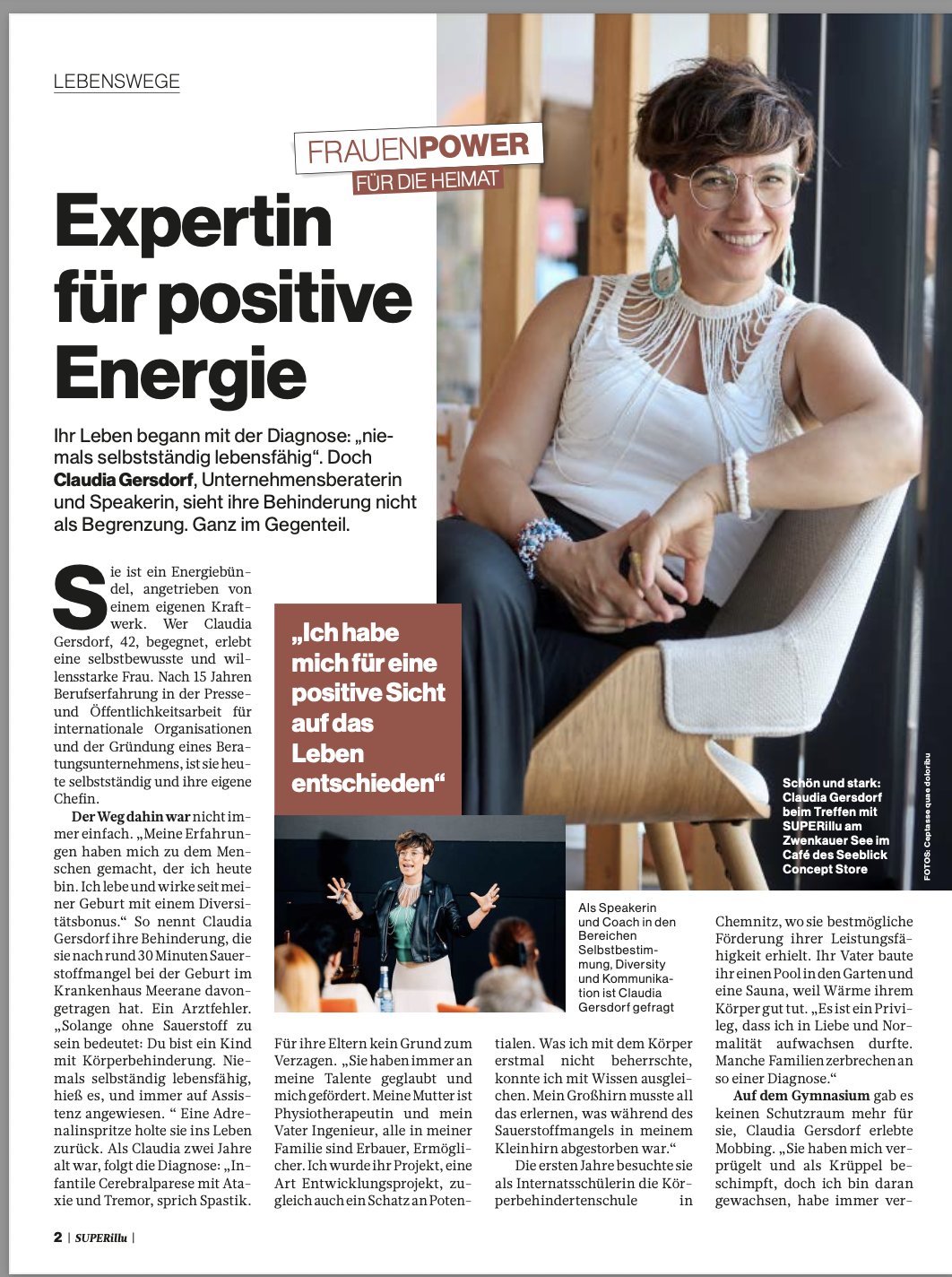 SUPERillu – Expertin für positive Energie